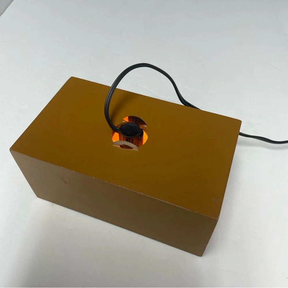 Happy Thanksgiving Light-Up wooden‎ box with cord and switch Holidays decoration